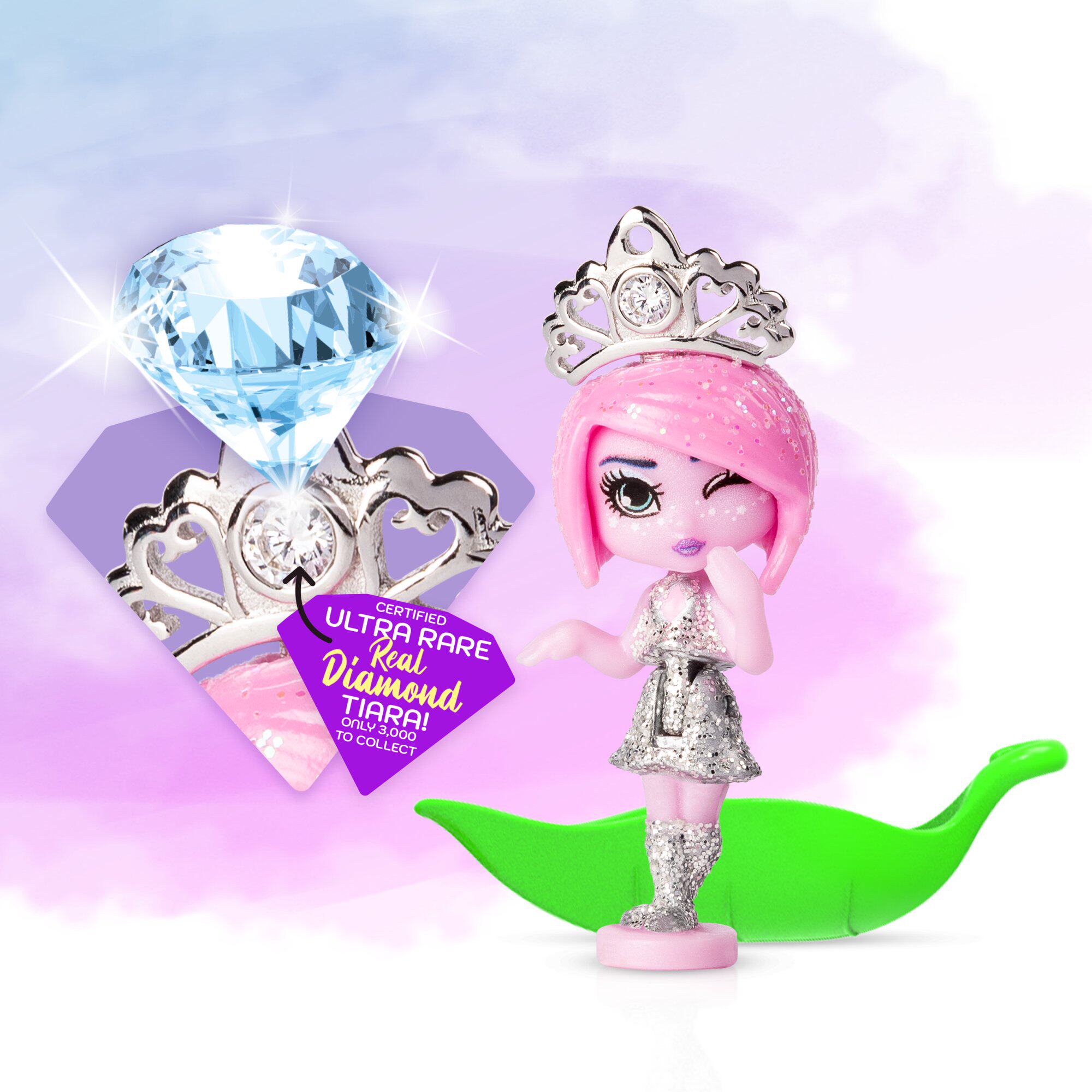 美国awesome blossom神奇花卉浇水开花精灵仙子盲盒鲜花香味娃娃