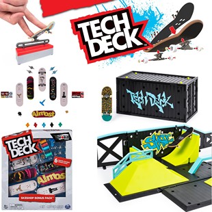 DGK Tech Deck专业手指滑板指尖技巧街头场景斜坡跳台栏杆道具套装