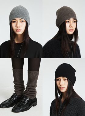 MRS Studios 秋冬时髦搭配保暖神器   羊毛针织袜套/冷帽