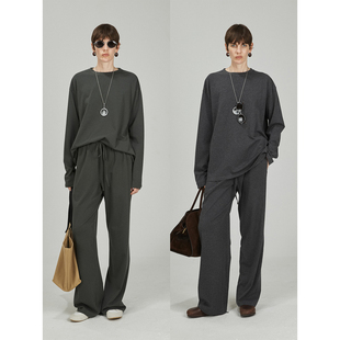 抽绳松紧腰极地裤 MRS T恤 灵地思羊毛混纺ROW风慵懒长袖 Studios