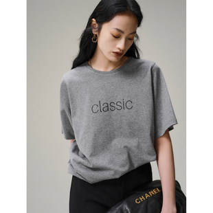 圆领立裁印字母logoT恤短袖 MRS 经典 高支纯棉舒适透气 Studios