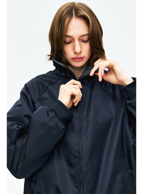 MRS Studios 日本进口面料 2ways两面穿摇粒绒双面拉链夹克外套