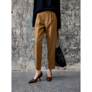 Studios 裤 早春新款 西装 搭配Bi入立体剪裁羊毛九分烟管休闲裤 MRS