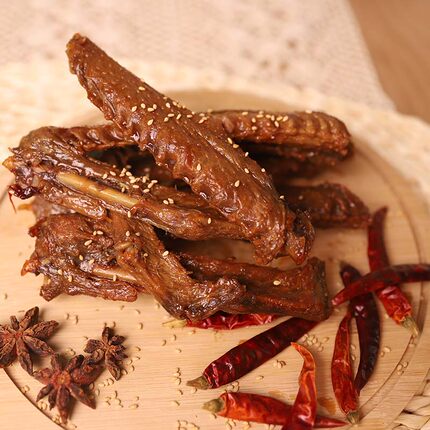 【郑宝鸭】好吃的魔味甜辣鹅翅  现做 冷吃