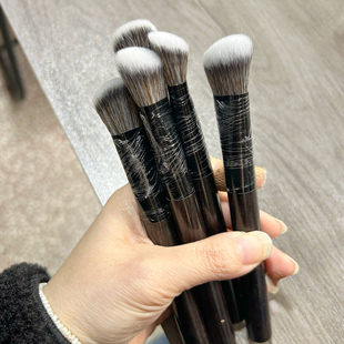 小号腮红膏刷（纤维毛）