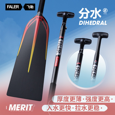 飞勒分水碳纤维龙舟桨鱼叉系列龙船桨分水桨传统龙标准龙