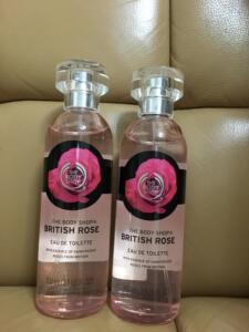 新品包邮The body shop美体小铺TBS英伦玫瑰淡香水100ml 轻盈优雅