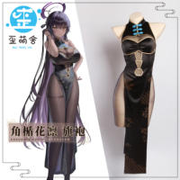 (No replacement once sold out) The cheongsam Flower Rin Wai Meng She doujin is authorized by the Blue cosplay game Wai Meng Society thumbnail 2