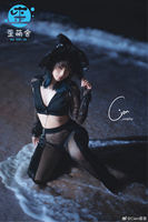 (No replenishment once sold out) Mo Mo OL Wai Meng She Original Authorized Secretary cos See-through Dress Net Gauze Wai Meng She thumbnail 5
