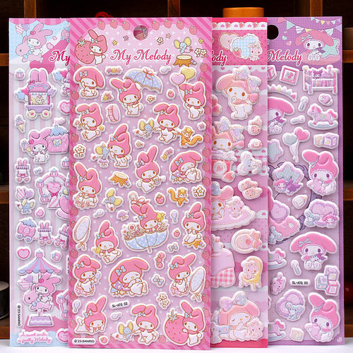 美乐蒂Melody立体卡通贴画