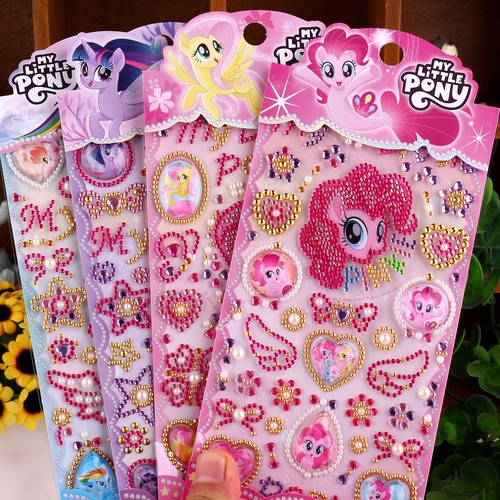 小马宝莉多彩钻石贴纸