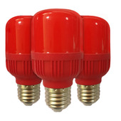 春节led红光灯泡彩光灯泡灯笼用室外防水e27螺口酒楼节日喜庆氛围