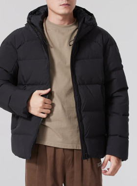 Jackwolfskin狼爪羽绒服男24秋冬厚款防风保暖舒适连帽外套A62280