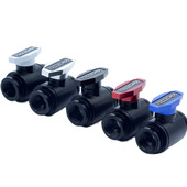 FREEZEMOD电脑水冷放水阀FM 4止水阀硬管关闭管道 YGNSB双内牙G1