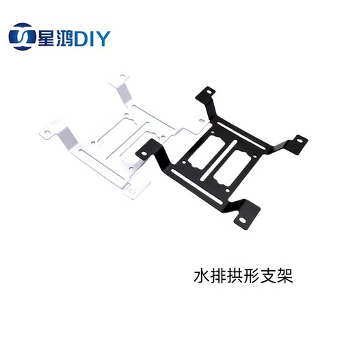 水冷排支架水箱安装12cm风扇电脑