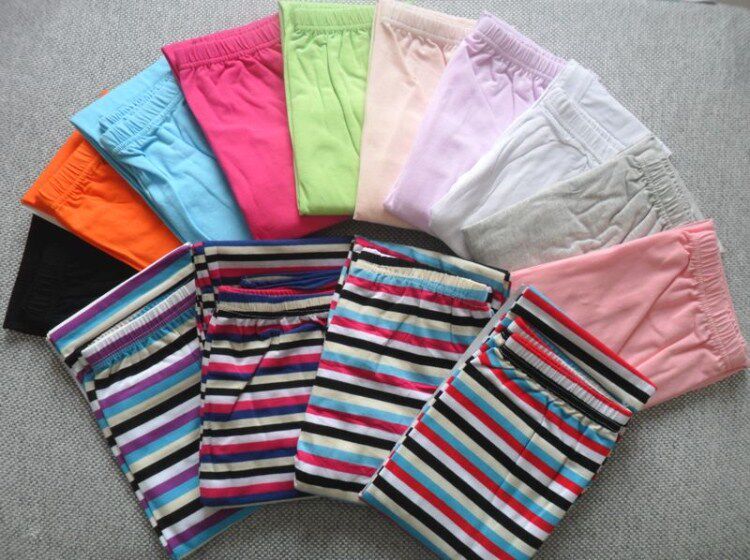 Pantalon collant jeunesse simple en coton - Ref 764705 Image 1