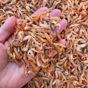 农家自晒无盐河虾干小虾米小河虾干干货虾皮淡水小河虾江西特产