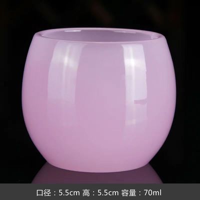 芙蓉主人杯女士专用喝茶杯不烫手