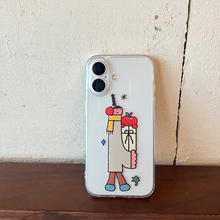 日韩ins风可爱圣诞节苹果女孩适用iPhone16promax苹果15plus/17air/14RPO/17pro简约手机壳全包男女