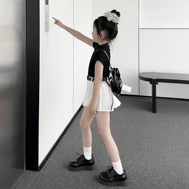 女童儿童夏季白色防走光百褶半身裙裙裤半裙高腰短裙女宝T恤背心,童装/婴儿装/亲子装,T恤,淘宝优惠券,粉丝福利购,淘宝优惠卷