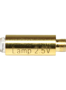 上海医疗集团 JZ 金钟光纤喉镜灯泡  LAMP 2.5V 16CR H1S040 绿环