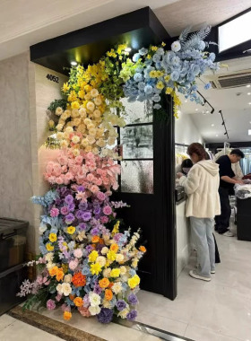 莫奈花园仿真花网红打卡婚庆