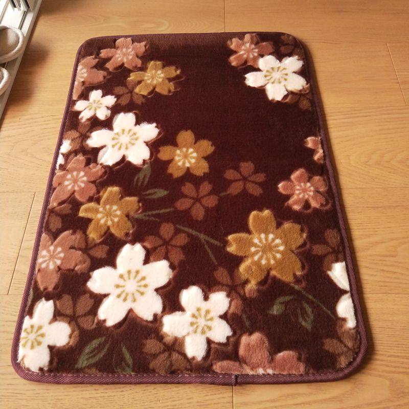 短绒玫瑰花浴室吸水脚垫卫生间门垫厨房门垫客厅卧室床边毯飘窗毯,居家布艺,厨房地垫,淘宝优惠券,粉丝福利购,淘宝优惠卷