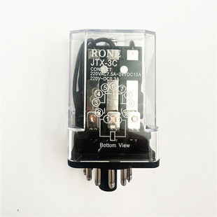 10F JQX RONE 11脚 针 小型中间继电器配电柜继电器JTX