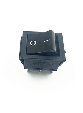 船型开关 翘板开关 KCD4-202N2 15A 250VAC 20A 125VAC不带灯黑色
