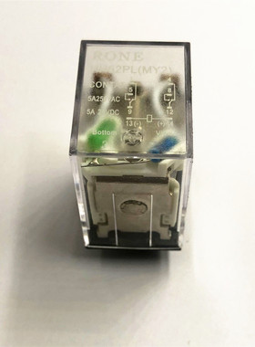 中间继电器HH52PL MY2NJ 5A 250VAC 8脚 5A240VAC5A28VDC RONE