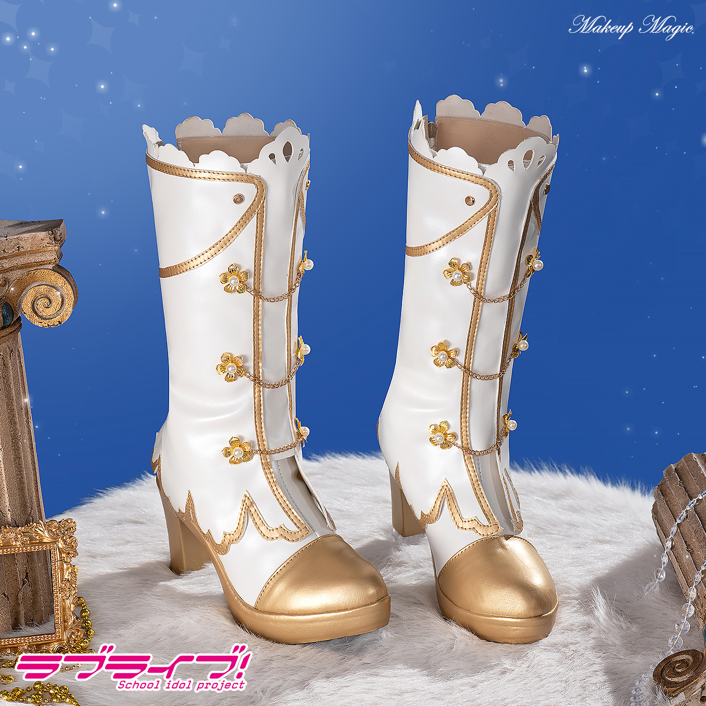 初兽猫 预售lovelive南小鸟cos花嫁觉醒鞋子矢泽妮可东条希星空凛