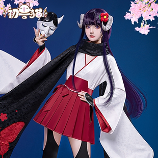 初兽猫现货妖狐×仆SS白鬼院凛凛蝶cos服髅髅宫歌留多cosplay制服
