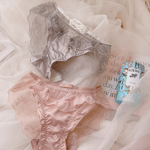 流光蜜桃~性感蕾丝少女内裤