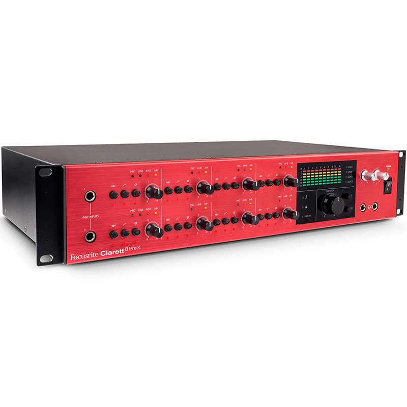 Focusrite/福克斯特 Clarett 8 Pre X火线音频接口雷电录音声卡