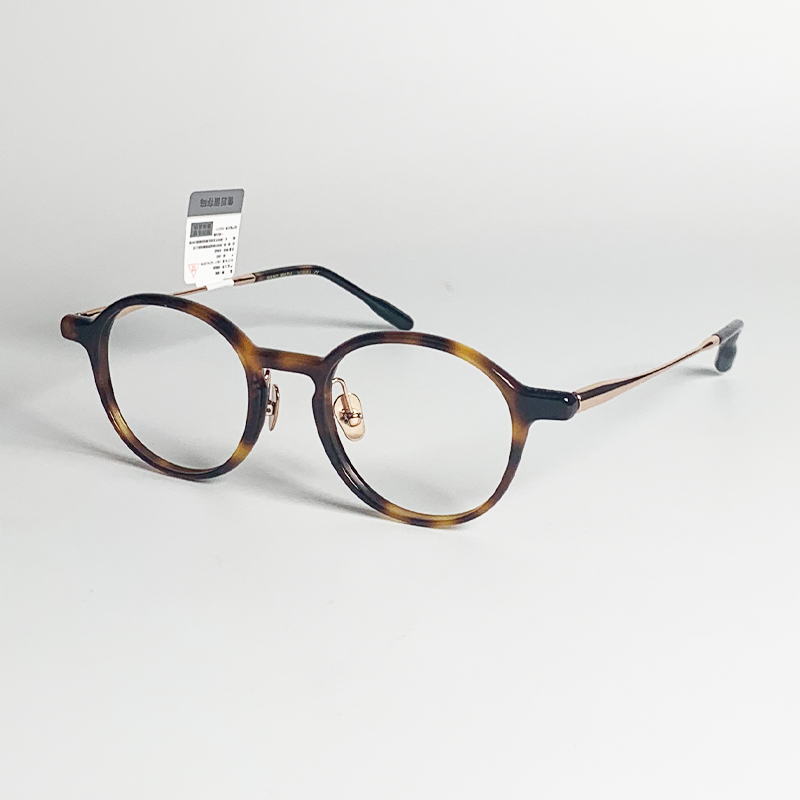 V牌正品眼镜框超轻小圆框近视女显脸小可配度数超轻纯钛镜架V3709