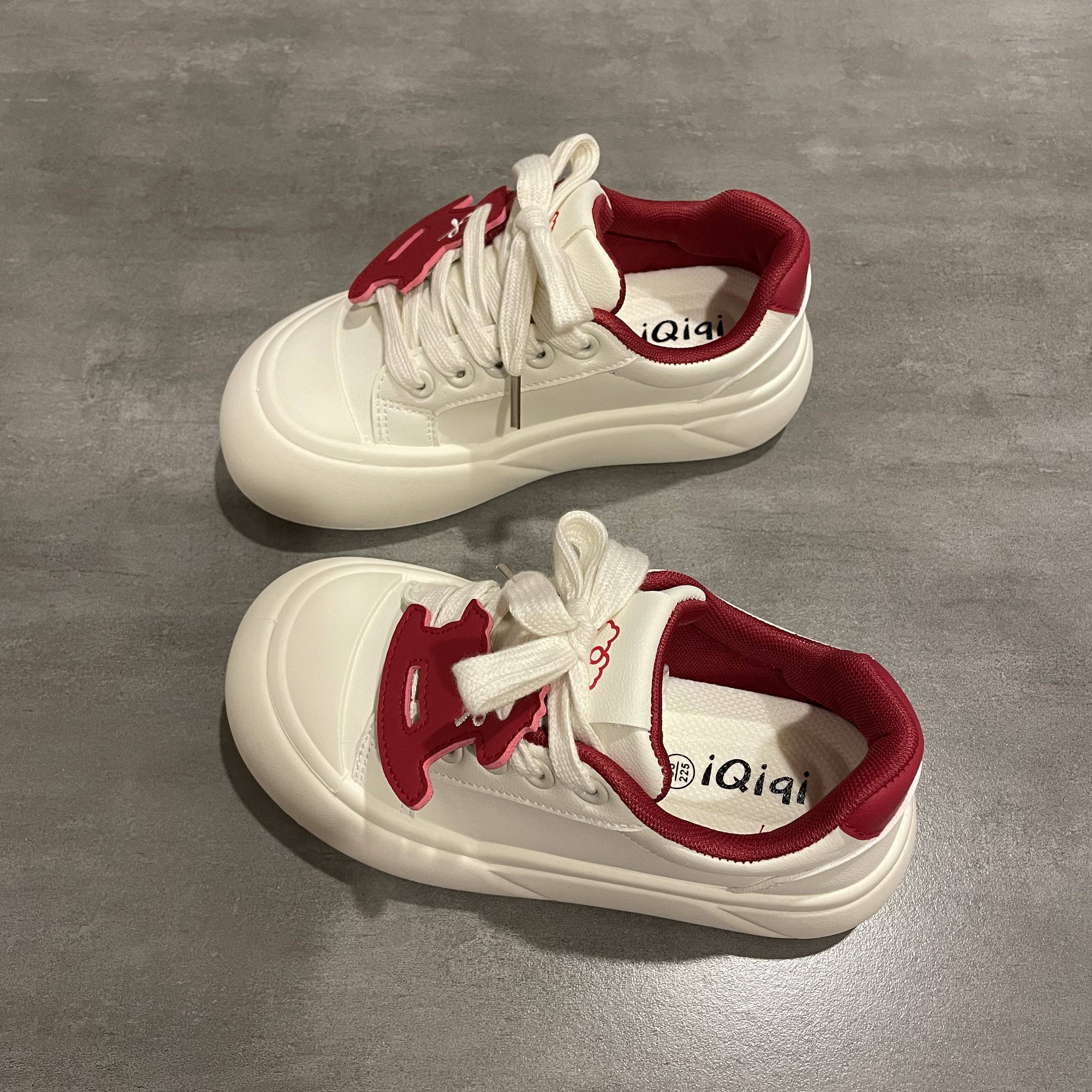 七七主人家 小白鞋女厚底增高板鞋女2026春季新款爆款百搭鞋子女,女鞋,休闲板鞋,淘宝优惠券,粉丝福利购,淘宝优惠卷