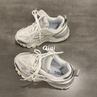 春季小众百搭厚底休闲运动鞋女