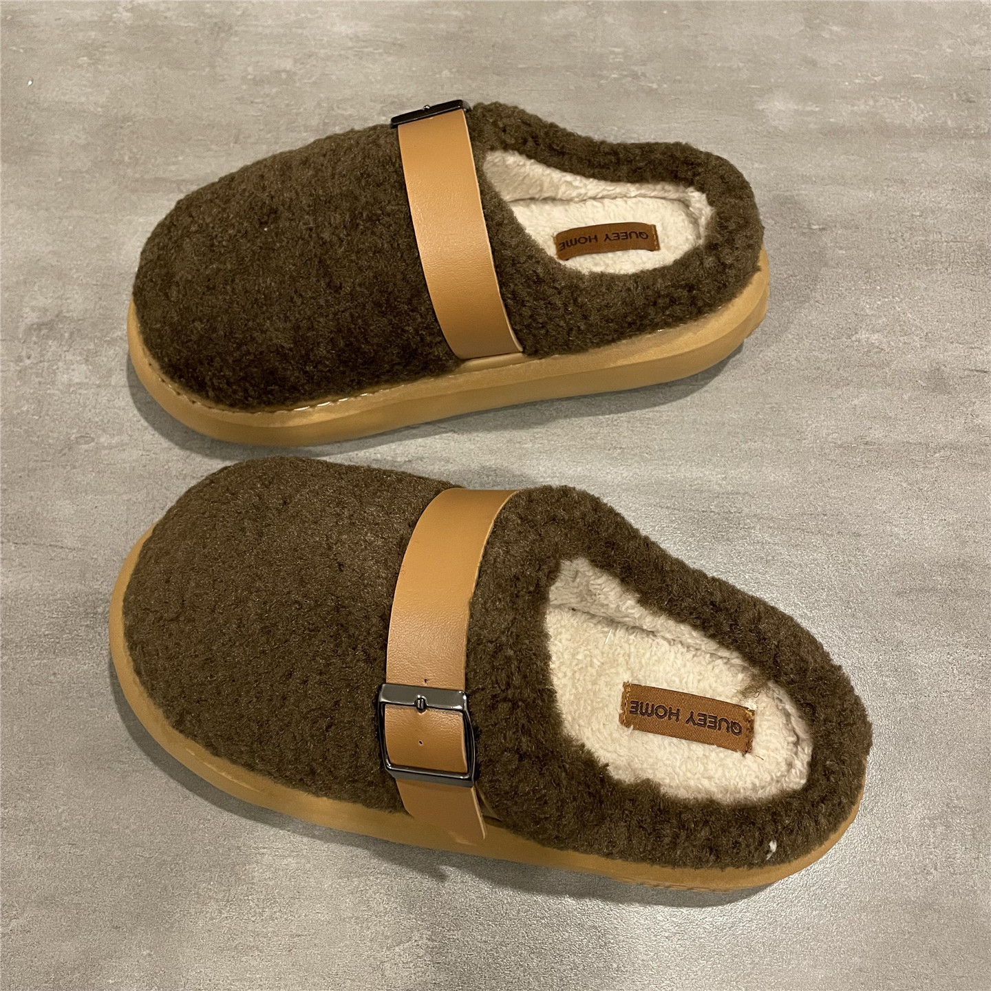 七七主人家棉拖鞋女冬季