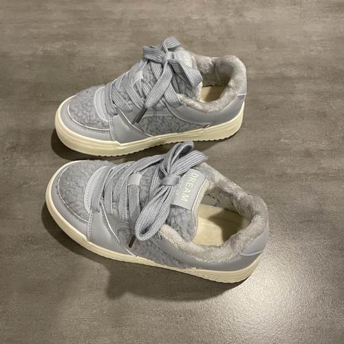 加绒鞋子女冬季新款棉鞋女保暖