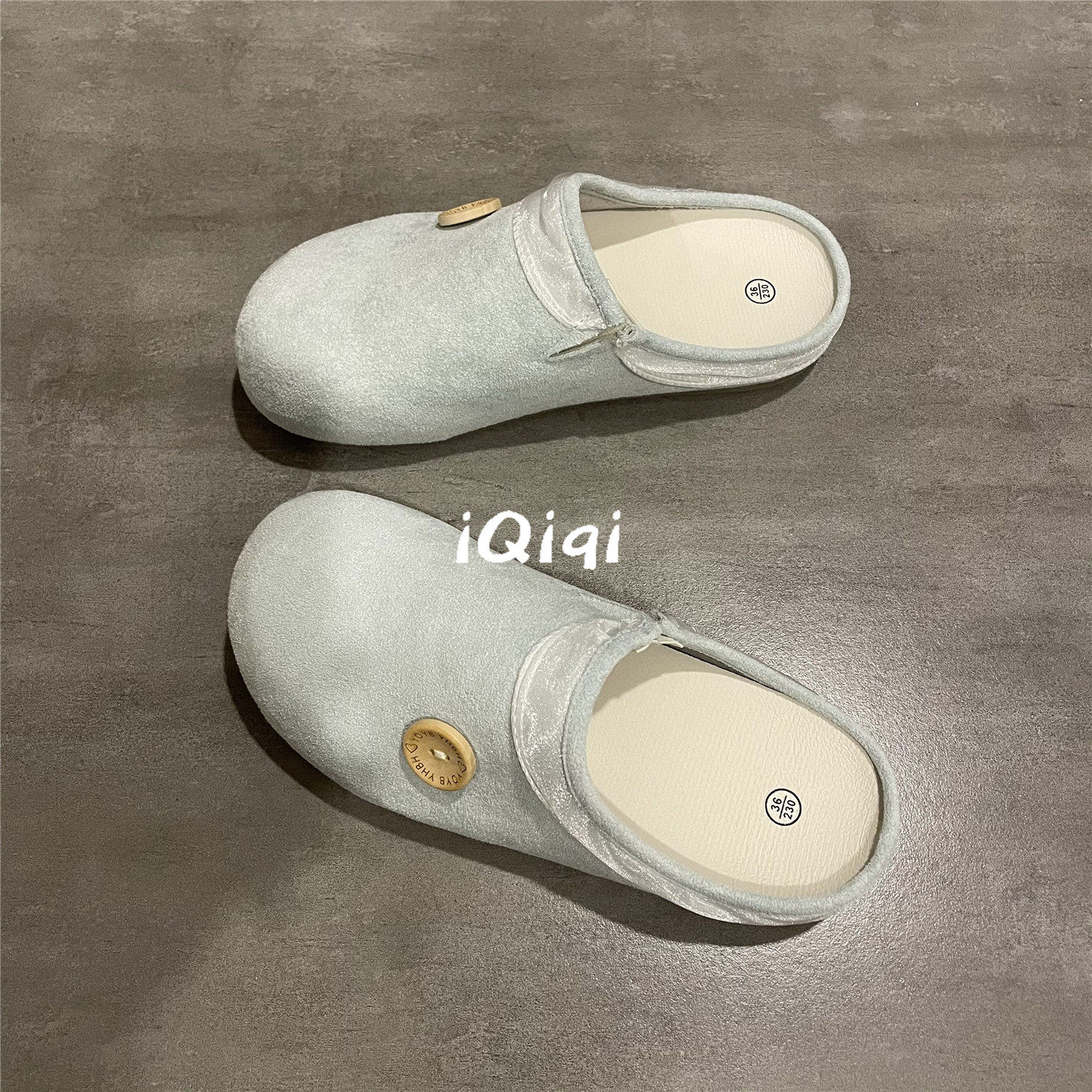 七七主人家 夏天凉鞋包头懒人一脚蹬半拖鞋外穿上班通勤勃肯鞋女