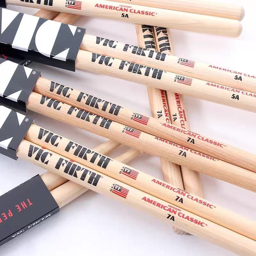 VicFirth胡桃木架子鼓鼓棒