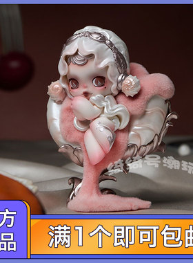 POPMART泡泡玛特SKULLPANDA餐桌系列SP手办盲盒玩具桌面摆件礼物