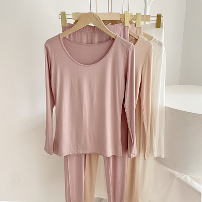 季薄款莫代尔保暖内衣套装