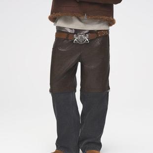 Royal Child BORC 实体现货 双腰拼接层次可拆牛仔裤 Birth