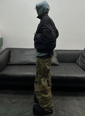 实体现货 Panq THE ROSE BLOOMING AT THE MUZZLE 双面穿空军夹克