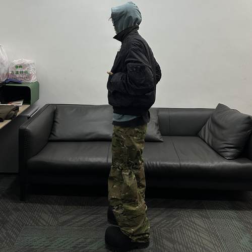 实体现货 Panq THE ROSE BLOOMING AT THE MUZZLE 双面穿空军夹克