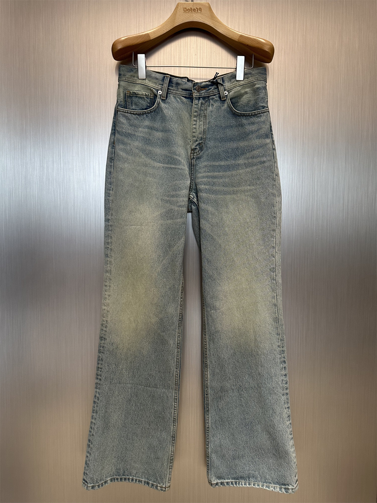 实体现货 GoodBrand Bahay 冰蓝直筒时尚牛仔裤水洗复古休闲裤