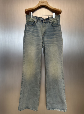 实体现货 GoodBrand Bahay 冰蓝直筒时尚牛仔裤水洗复古休闲裤