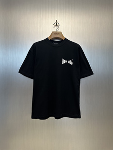 BLACK IRON 实体现货 黑色发泡印花短袖 HILL SHIRT T恤 RIOT