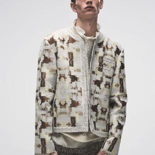 Birth Borc Child 麂皮激光航海图宫廷夹克 Royal 实体现货